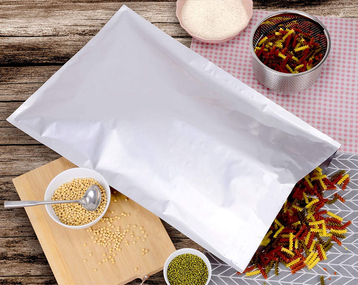 Unlu mamülleri vakumlu torba